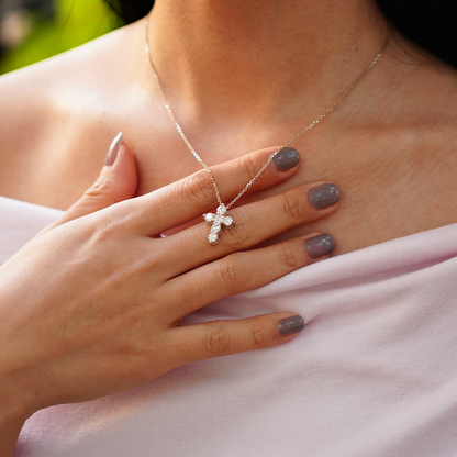 Diamond Cross Necklace