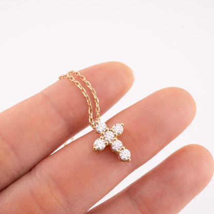 Diamond Cross Necklace