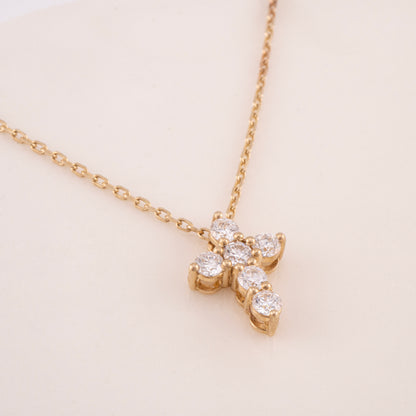 Diamond Cross Necklace