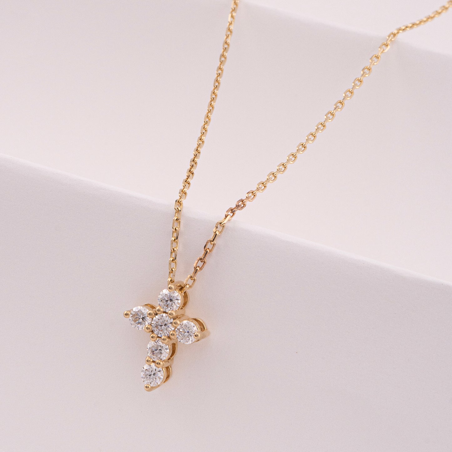 Diamond Cross Necklace