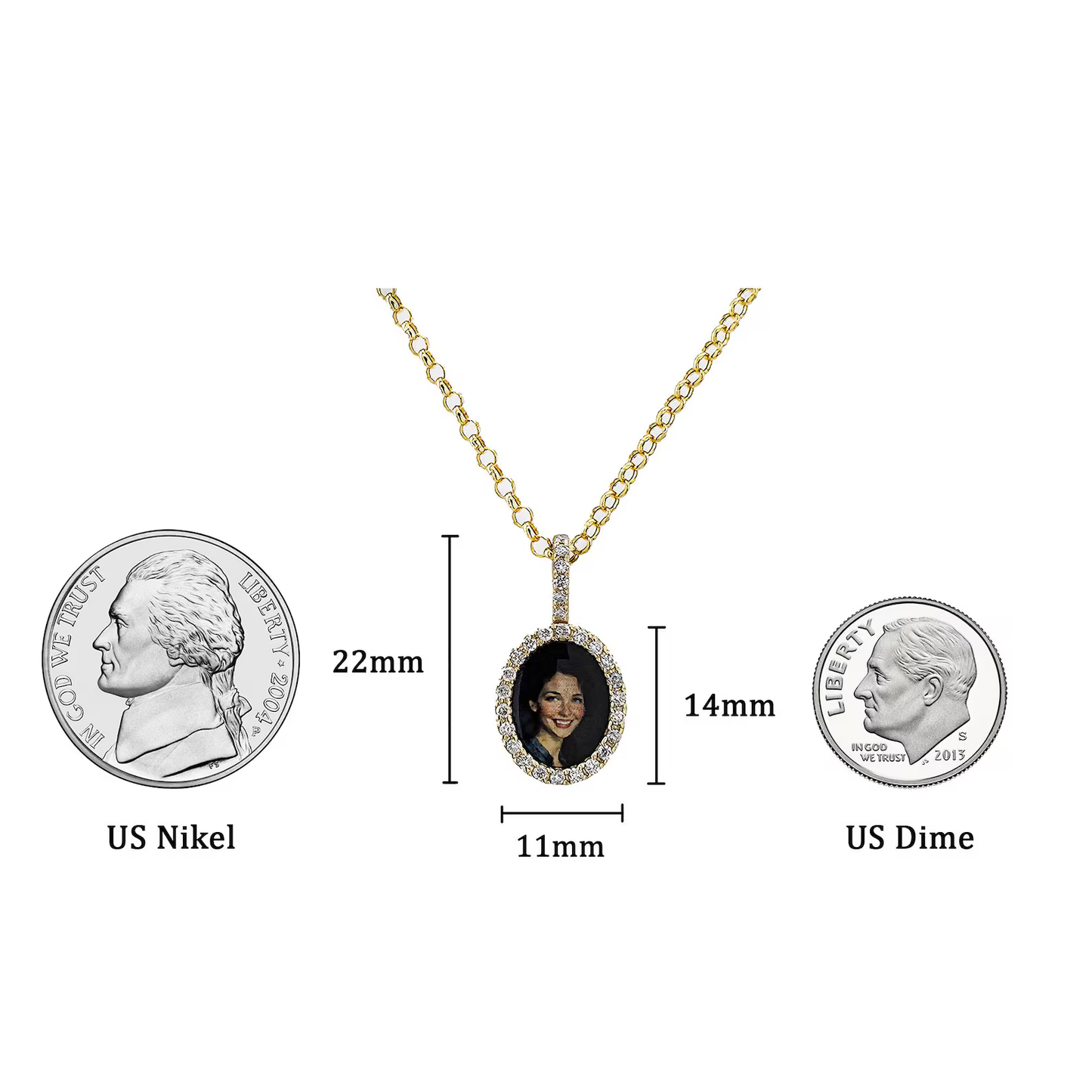 Sweet Picture Pendant Necklace