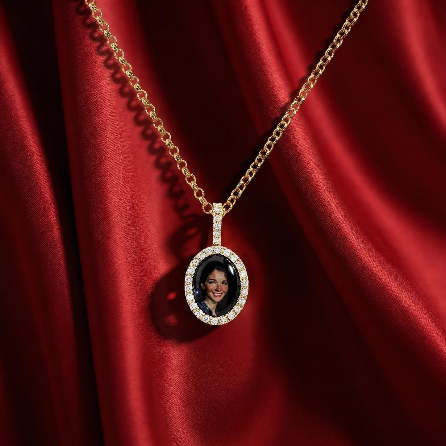 Sweet Picture Pendant Necklace