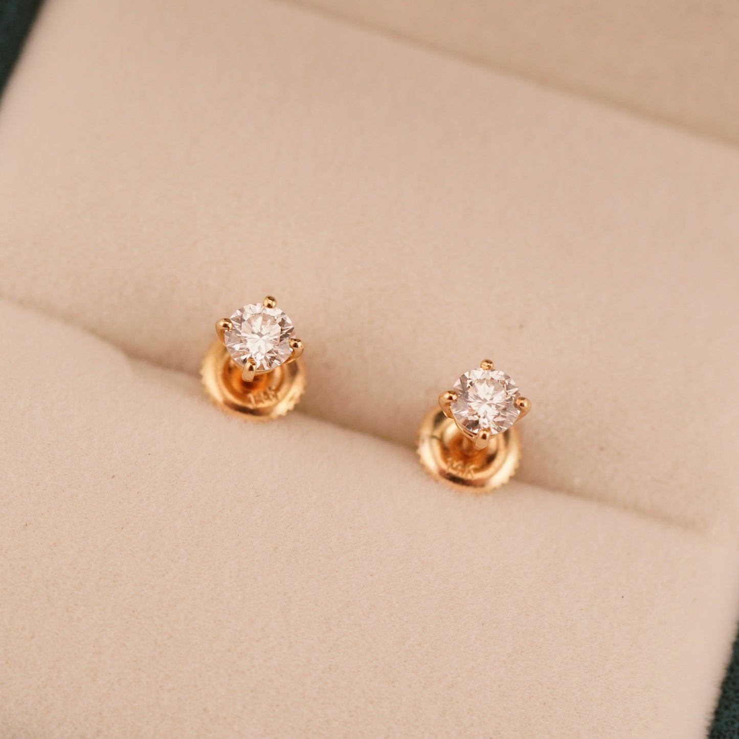 Classic Lab Diamond Earrings