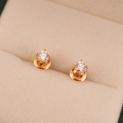 Classic Lab Diamond Earrings