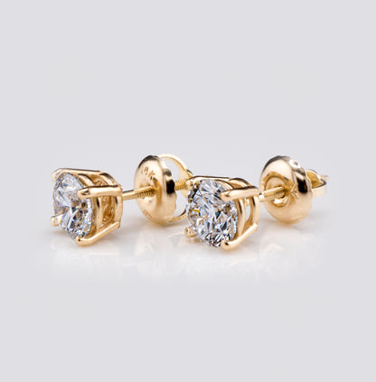 Classic Lab Diamond Earrings